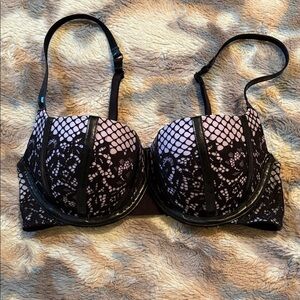Victoria's Secret Black Mesh Bra